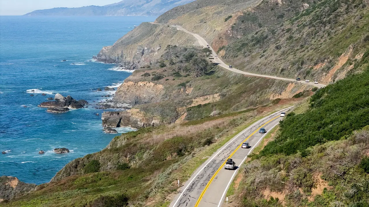 Residents protest after new fence along Highway 1 obstructs California town's ocean views