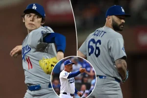 Roki Sasaki and Tanner Scott appear to be the key bullpen supports for the Dodgers in the playoffs.