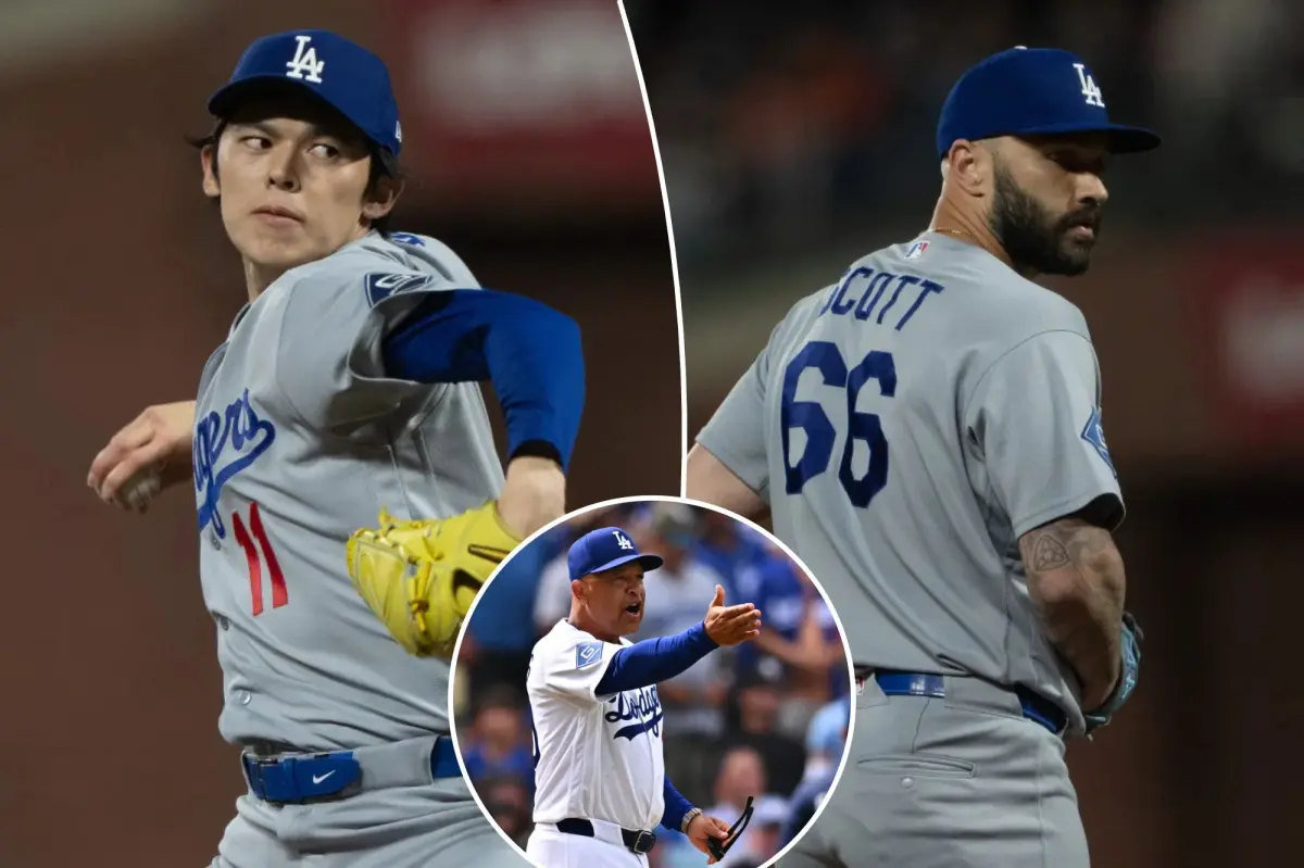 Roki Sasaki and Tanner Scott appear to be the key bullpen supports for the Dodgers in the playoffs.