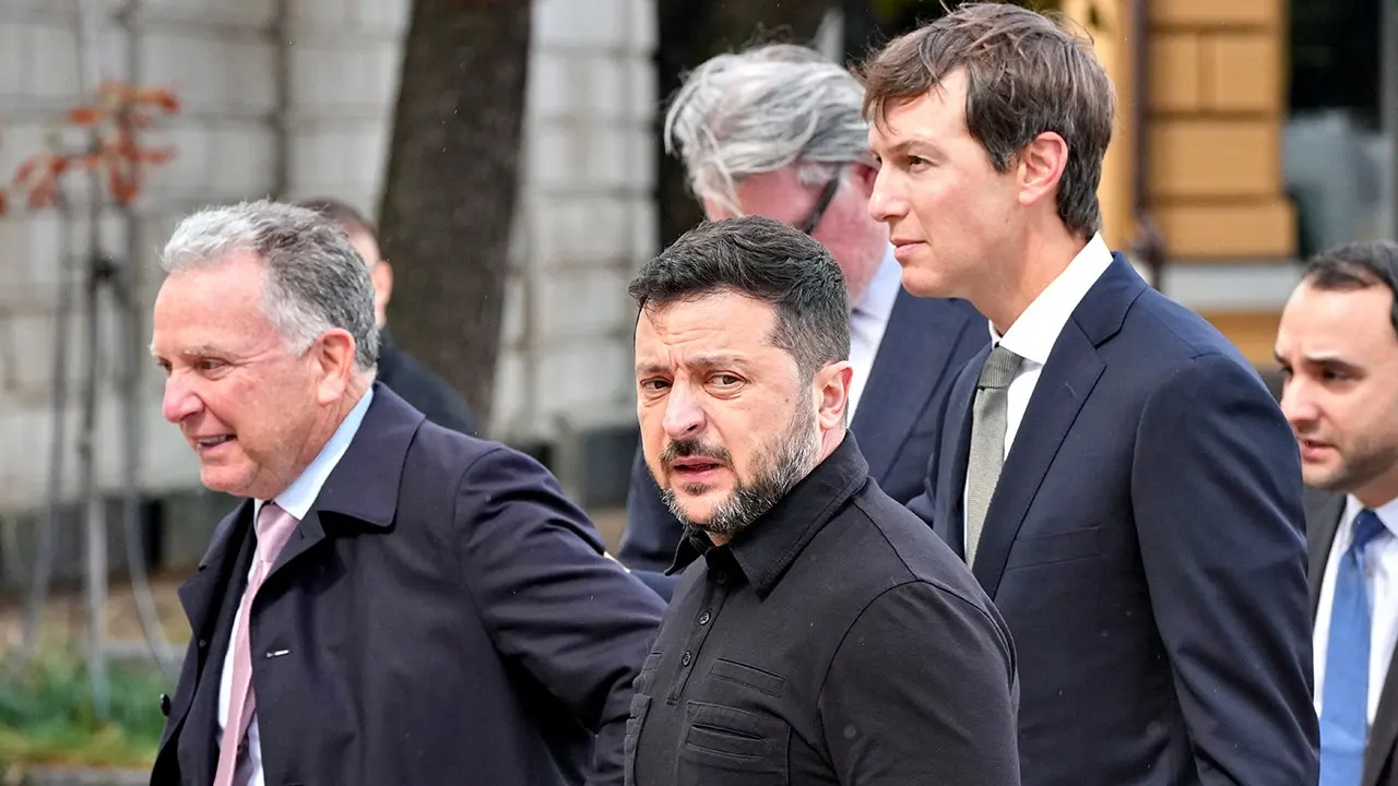 Russia launches missile attacks on Kyiv following visits from Witkoff and Kushner.