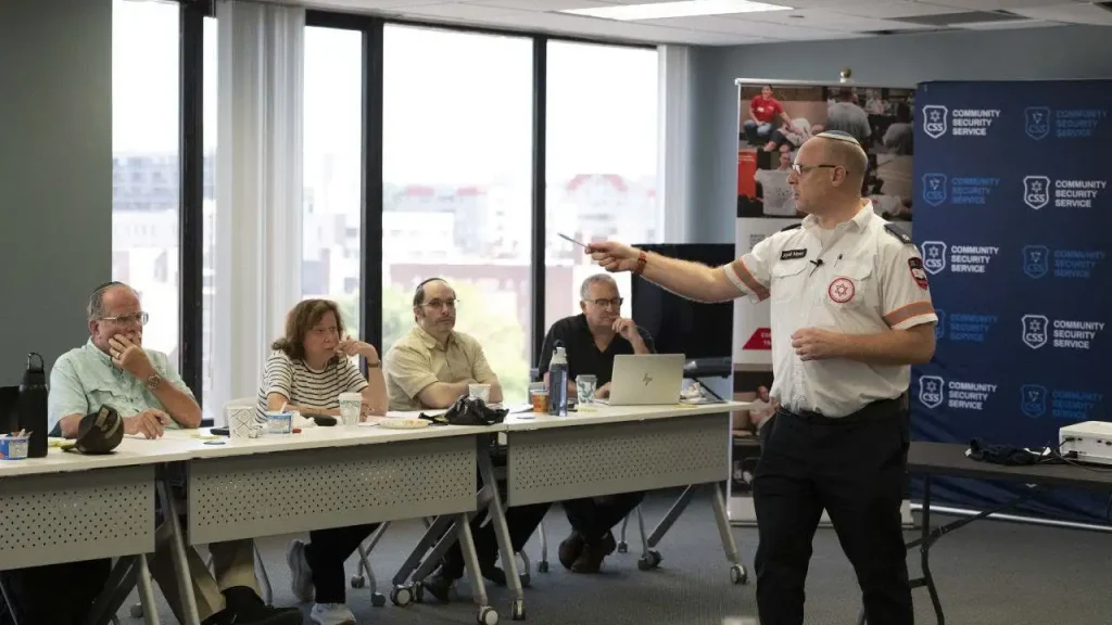 Security training at synagogues increases for Rosh Hashanah due to rising antisemitism