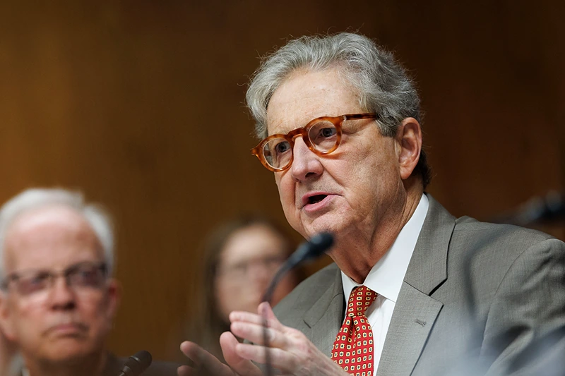 Sen. Kennedy urges Trump to concentrate on cost-of-living concerns before the midterm elections.