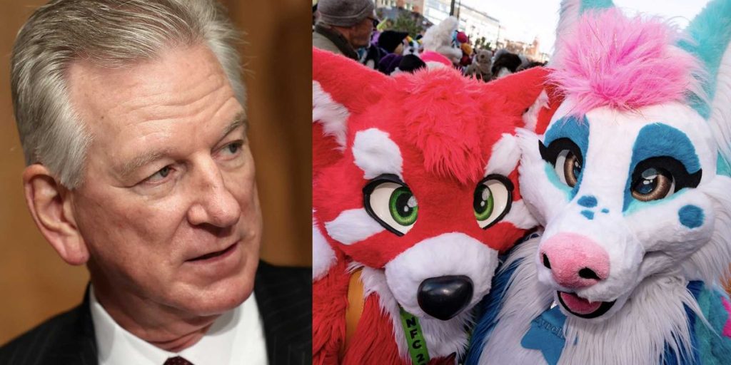 Sen. Tuberville faces ridicule for his warning about pilots with 'disturbed obsession' — then he provides evidence