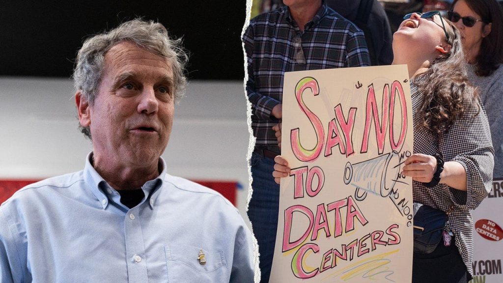 Sherrod Brown accepted funding from Google PAC while campaigning against data centers