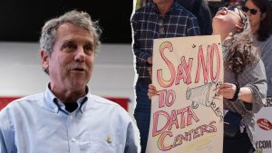 Sherrod Brown accepted funding from Google PAC while campaigning against data centers
