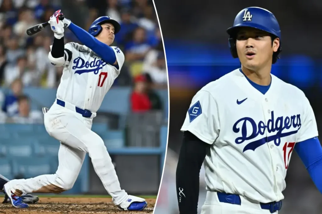 Shohei Ohtani not in Dodgers lineup as he continues to deal with an injury