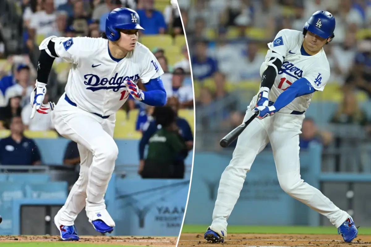 Shohei Ohtani of the Dodgers demonstrates improvement as he recovers from his injury