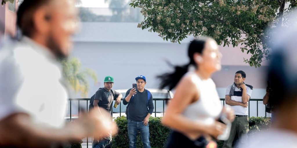 "Show some respect for African neighborhoods": Black community confronts Latino running club over 'hostile takeover' of their area