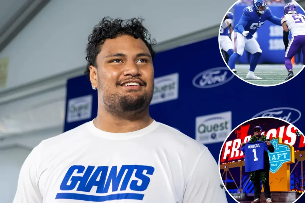 Sisi Mauigoa explains how embracing 'red' will justify the Giants' faith in their impressive lineman during the draft.