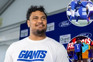 Sisi Mauigoa explains how embracing 'red' will justify the Giants' faith in their impressive lineman during the draft.
