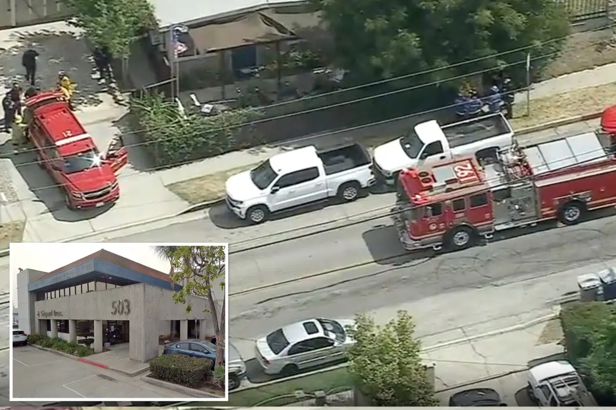 Southern California community on lockdown due to chemical leak in La Habra