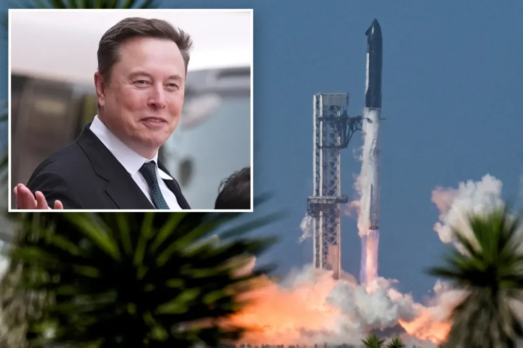 SpaceX rises 5% following announcement of Starship reusable rocket launch date