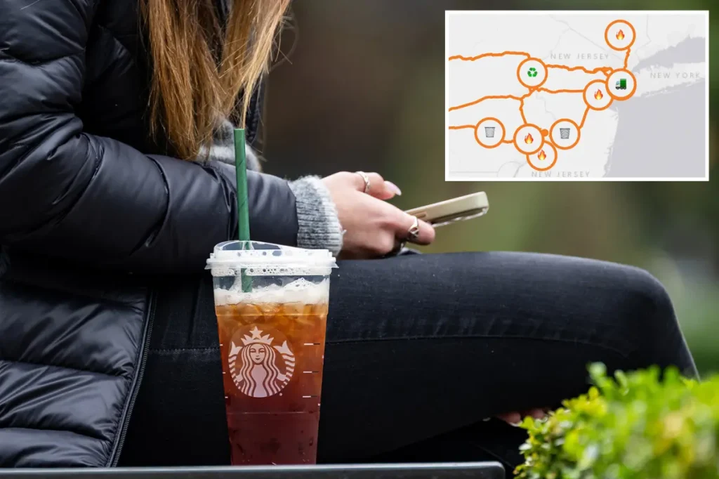 Starbucks' 'easily recyclable' plastic cups are being disposed of in landfills and incinerators, according to a nonprofit.