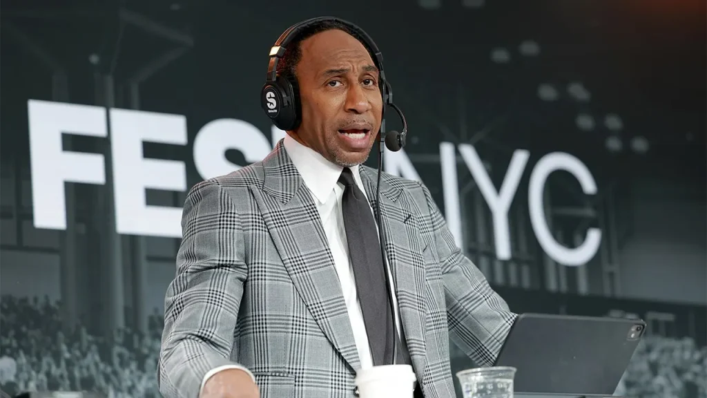 Stephen A Smith supports Harris's decision to vote for Champion, Jemele Hill