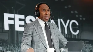 Stephen A Smith supports Harris's decision to vote for Champion, Jemele Hill