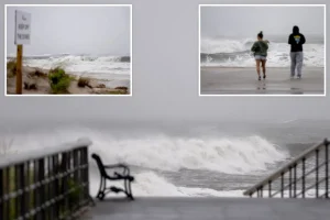 Swimmer goes missing in ocean near Fire Island during dangerous nor'easter as authorities begin search
