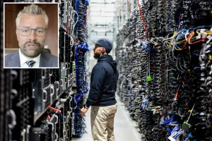 Technology leader cautions that centralized AI authority might result in 'fake' humans and technocrats pursuing dominance.