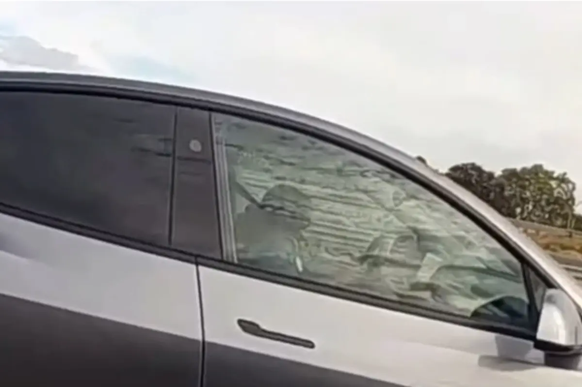 Tesla driver reportedly seen apparently asleep at the wheel while going 60 mph on a California highway