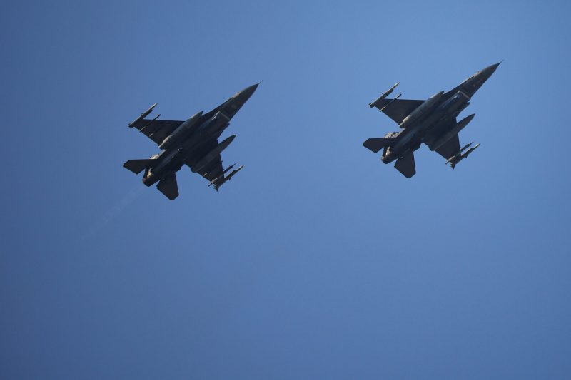 Texas National Guard pilot ejects prior to military jet crash in northern Michigan.
