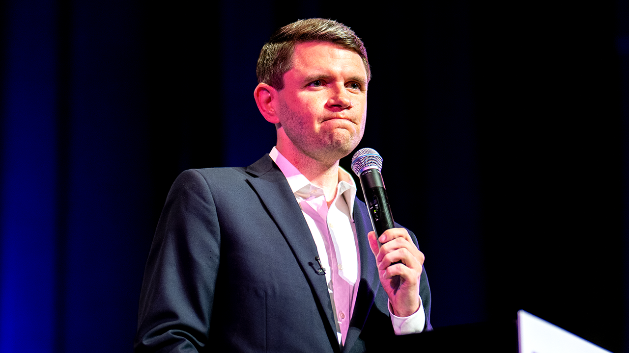 Texas Senate hopeful Talarico points out that the US is declining in its democratic values.