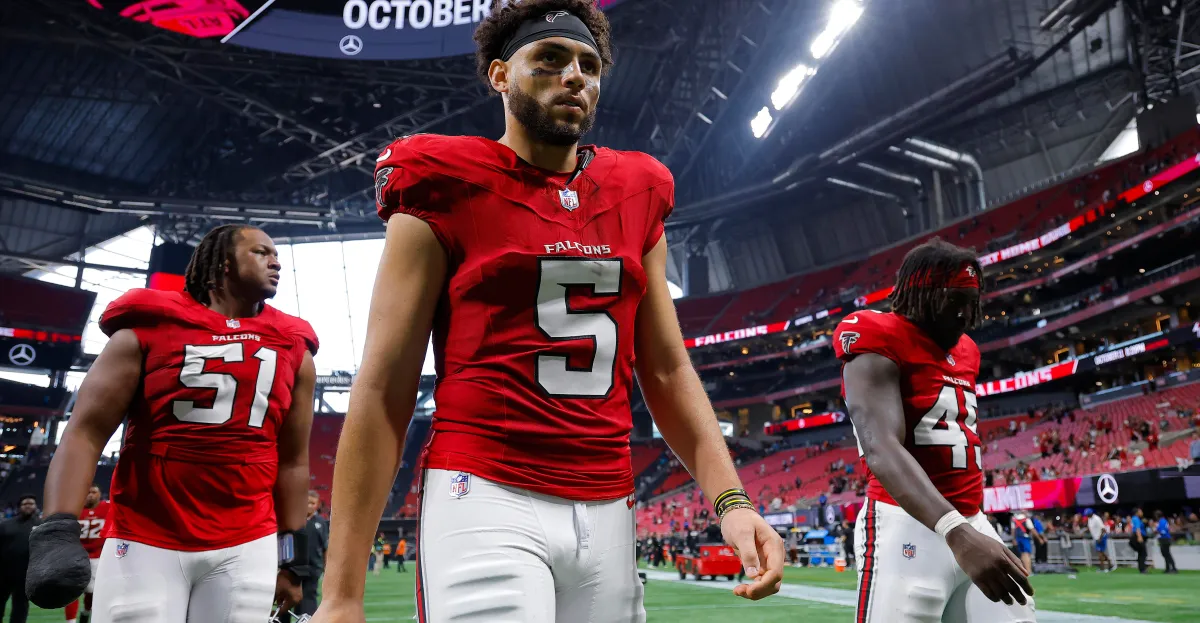 The Falcons are performing so poorly that they've reached unprecedented lows.