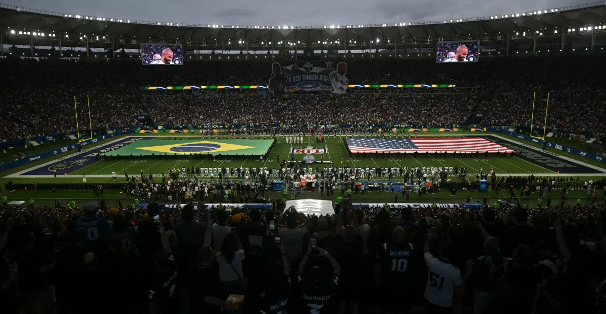 The NFL's essence was alive in Brazil during the exciting Cowboys-Ravens game