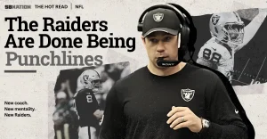 The Raiders are finished being the joke.