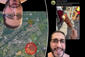 TikTok detective discovers the spot of a corndog in a hidden X picture