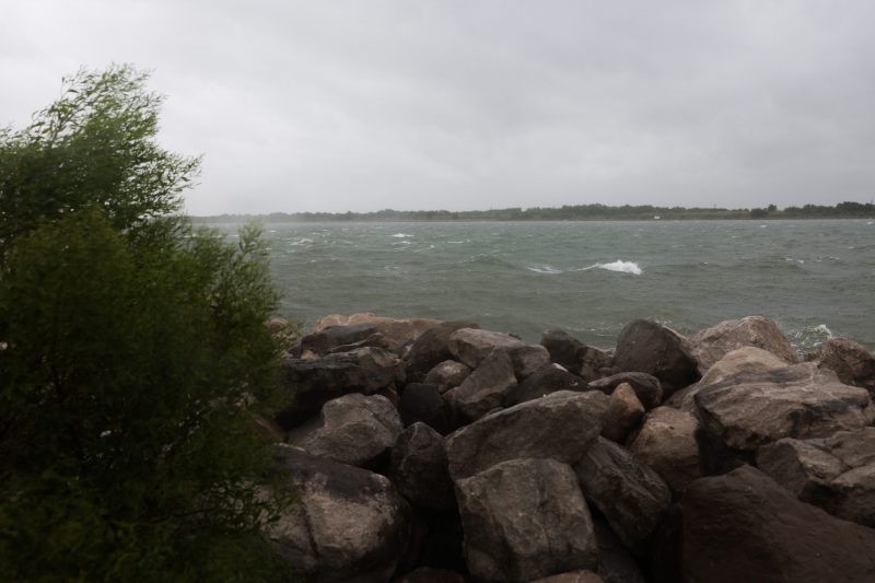 Tropical storm Edouard hits the Texas-Louisiana border, leading to flash flood warnings
