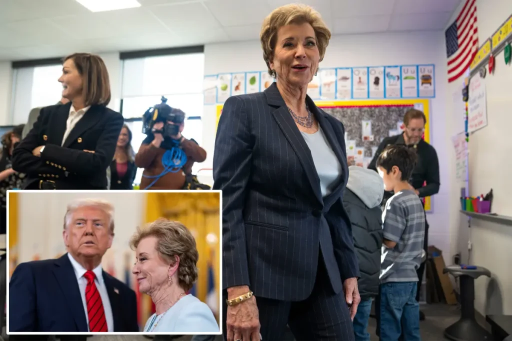 Trump administration's Education Department eliminates Title IX rules from the Biden administration.