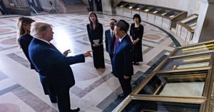 Trump Allegedly Presented Historic U.S.-China Treaties to Xi at the National Archives