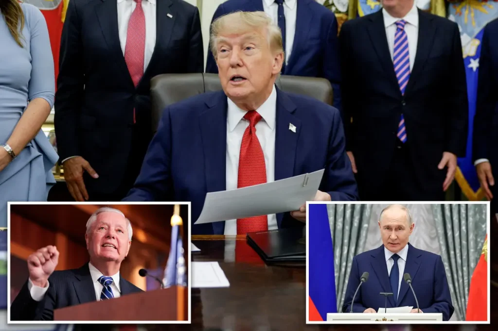 Trump approves Lindsey Graham's legislation for sanctions against Russia