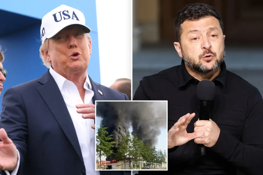 Trump holds Ukraine responsible for the increase in diesel fuel prices and asks Zelensky to refrain from targeting Russian refineries.