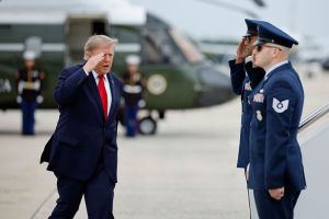 Trump rejects allegations from 'cowards and traitors' about U.S. weapons shortage