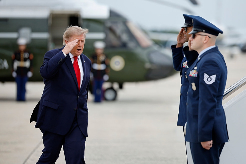 Trump rejects allegations from 'cowards and traitors' about U.S. weapons shortage