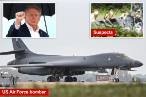 Trump states that terror suspects in a potential Iran-related plan to target a UK base were under surveillance.