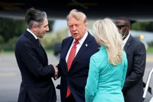 Trump visits Ireland to meet with leaders before participating in the Irish Open golf tournament