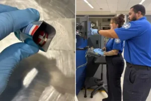 TSA agents in Texas discover pocketknife hidden in a toothpaste tube in Dallas