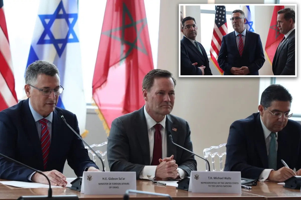 UN Ambassador Michael Waltz reveals agreement enhancing diplomatic relations between Israel and Morocco.