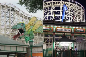 Unexpected fire damages century-old Dragon Coaster in New York park where 'Big' was filmed
