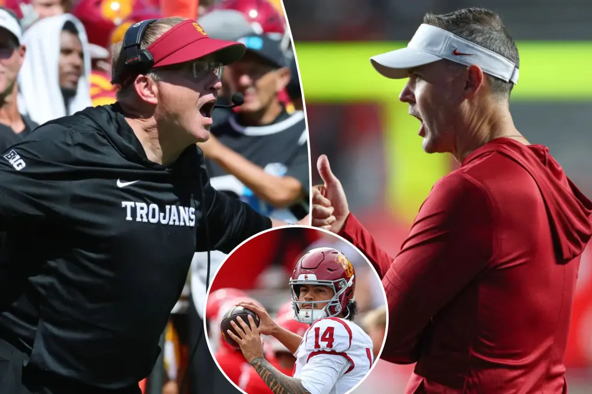 USC football coach Lincoln Riley brushes off critics amid challenges