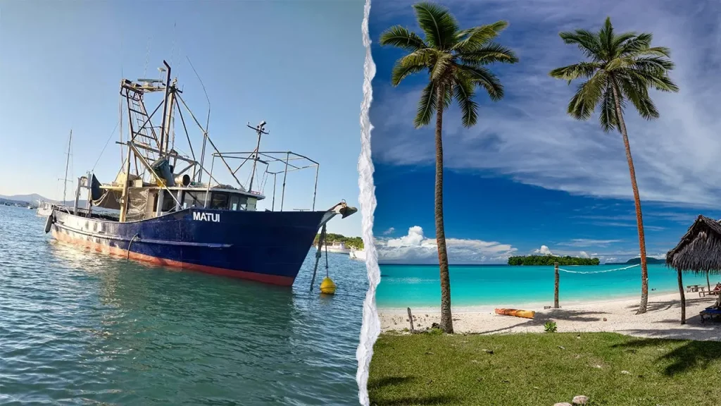 Vanuatu's MV Matui ferry has sunk, leaving at least 30 passengers unaccounted for.