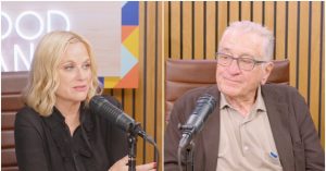 Video: Robert De Niro Breaks Down After Amy Poehler Praises His Strong Criticism of Trump
