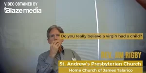 'We all got in by lying': Hidden camera reveals Talarico’s pastor dismissing Christ’s virgin birth and other core Christian teachings