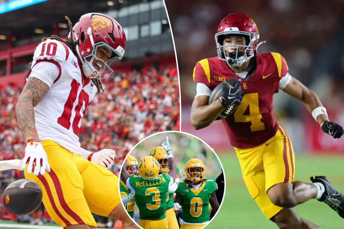 Will USC football have their star freshman back for the game against Oregon?