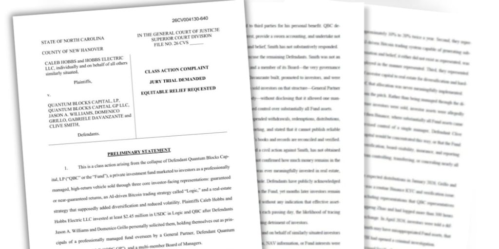 Wilmington entrepreneur initiates legal action regarding suspected $60 million cryptocurrency scam
