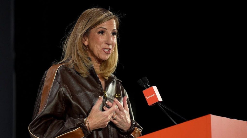 WNBA Commissioner Cathy Engelbert will step down at the end of the year, concluding her debated time in office.
