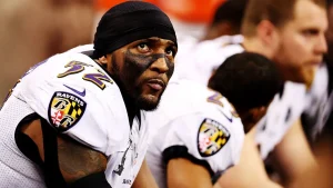 WWE icon and Olympic gold medalist cautions NFL star Ray Lewis about a potential RAF match