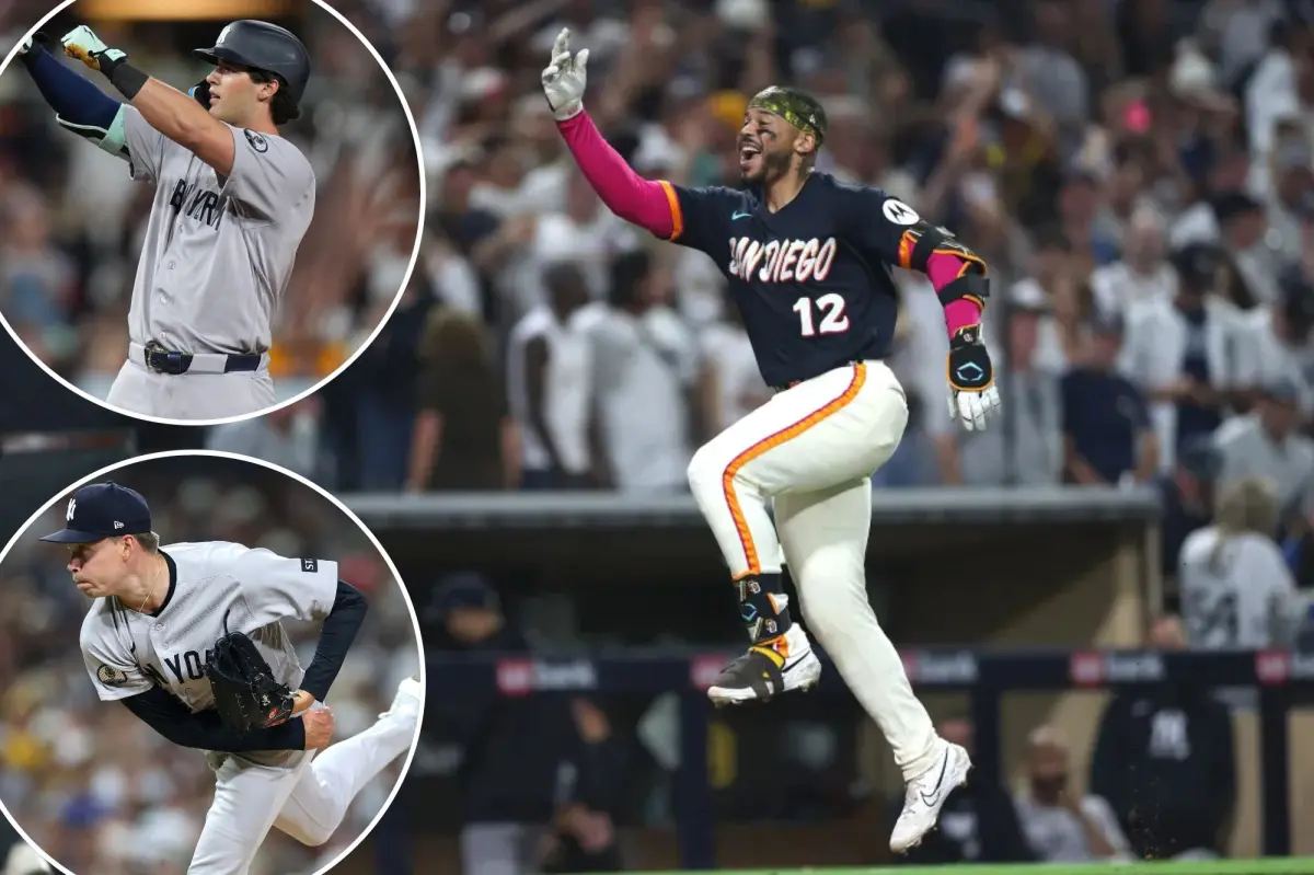 Yankees give up a walk-off home run in extra innings and lose to Padres