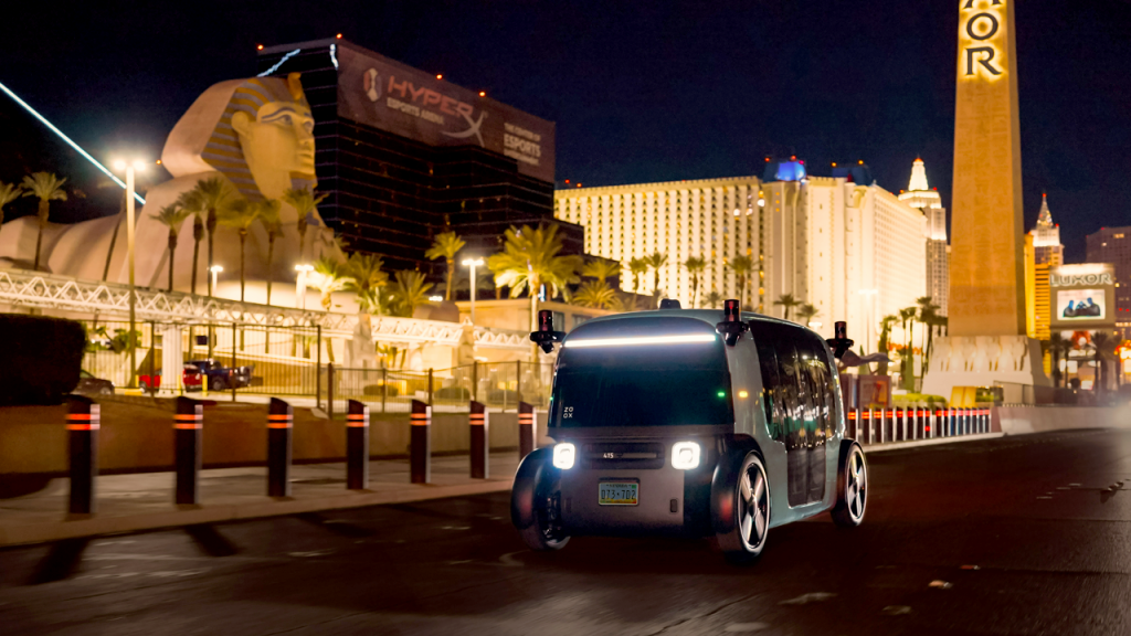 Zoox broadens its robotaxi service to include Las Vegas airport